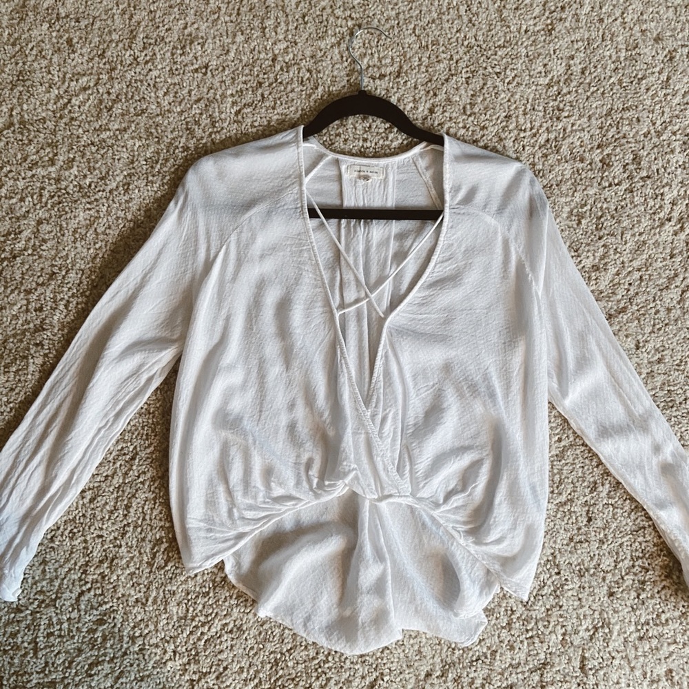 UO Silence and Noise Crisscross Top